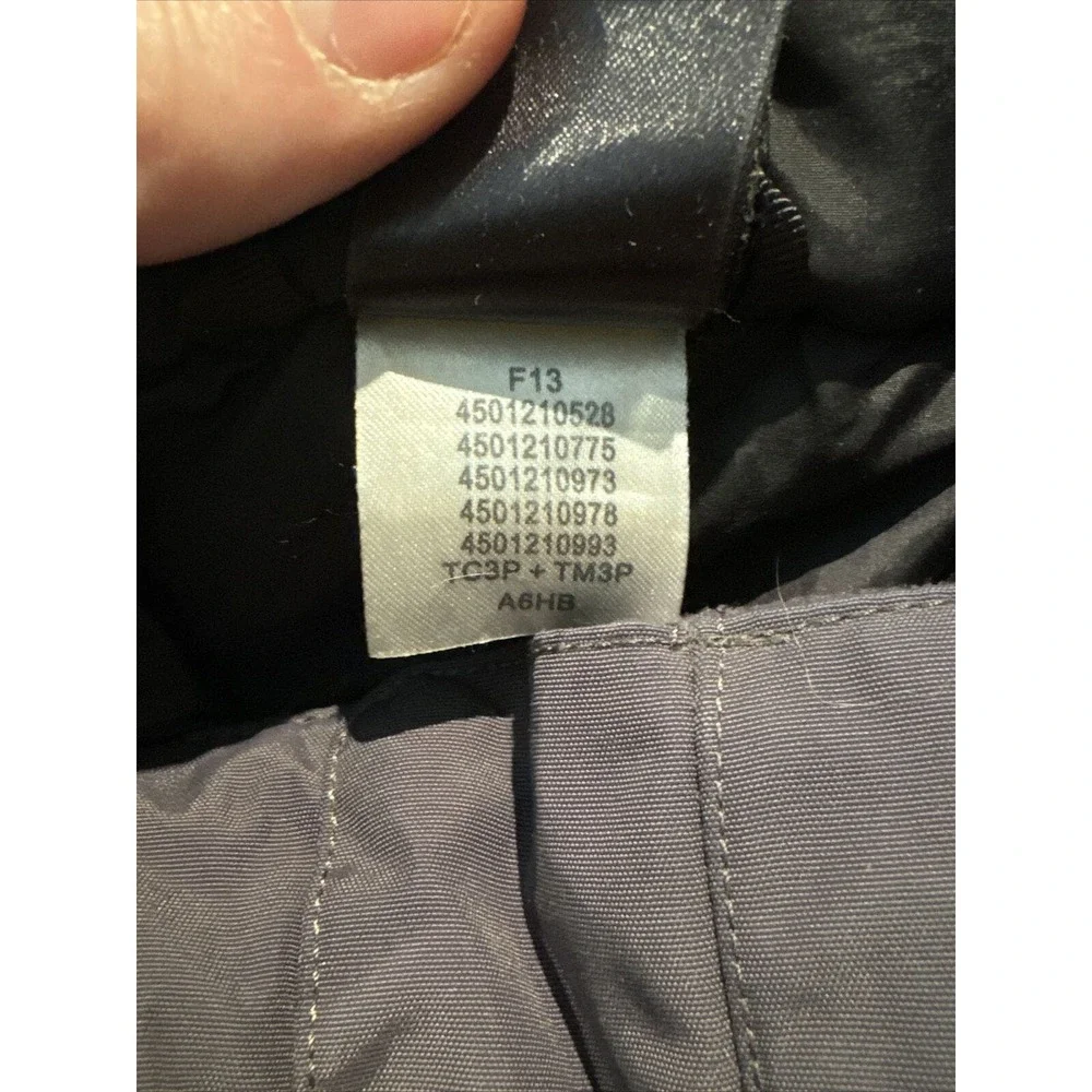 The North Face Hyvent 2-in-1 F13 Mens XXL Black Gray Jacket‎ Coat Missing Hood